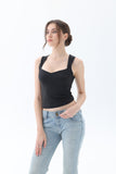 Basic Tees Slim Fit Crop Top