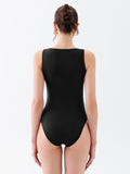 Asymmetrical Shoulder Strap Bodysuit