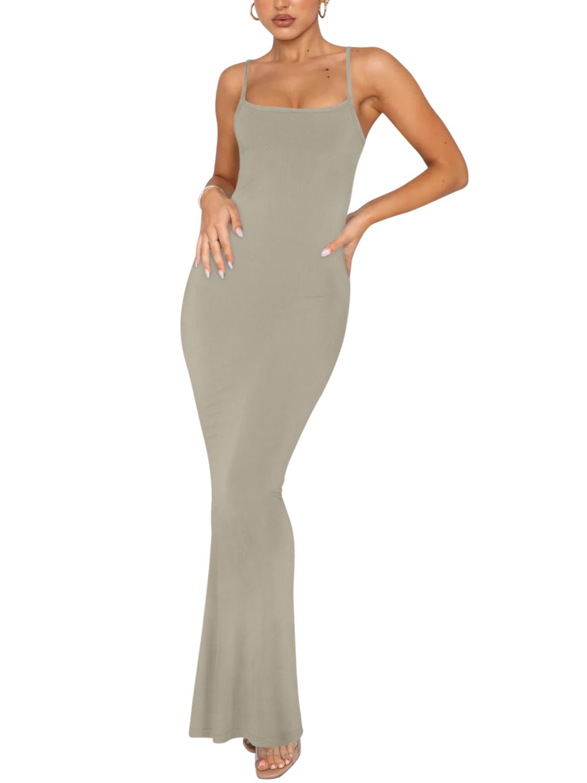 Siren's Silhouette Bodycon Mermaid Dress