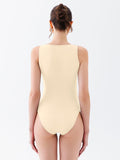 Asymmetrical Shoulder Strap Bodysuit