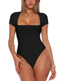 Sublime Radiance Square Neck Bodysuit