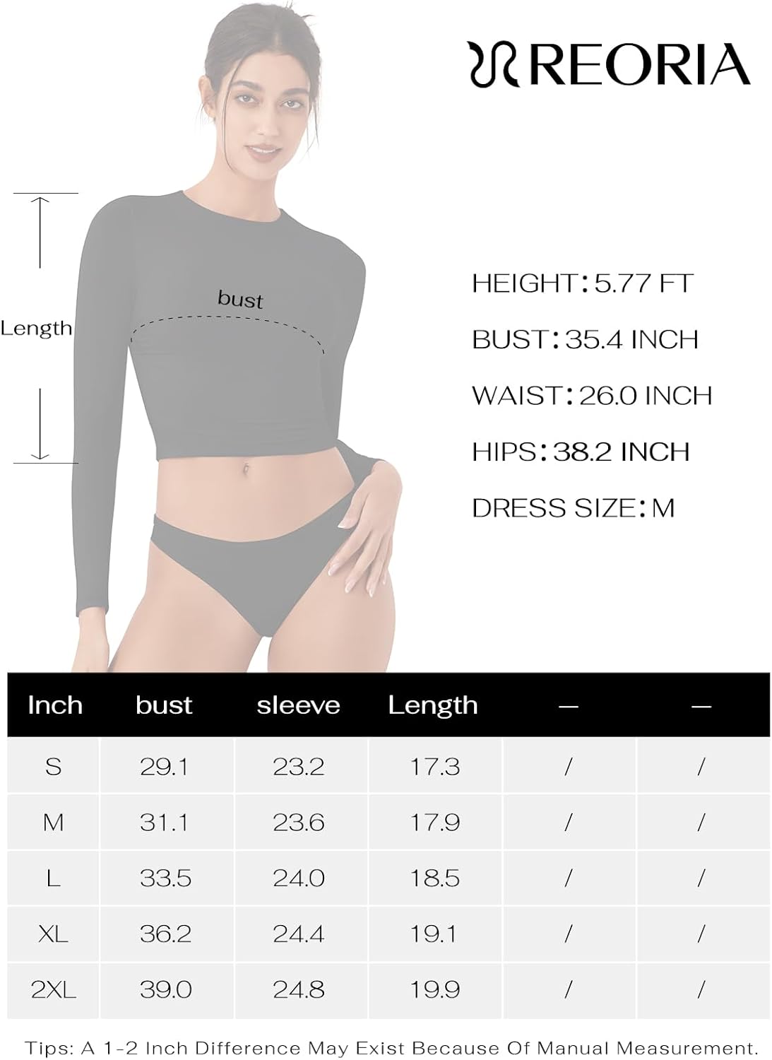 Long Sleeve Crew Neck Double Layer Crop Top Sexy Slim Fit