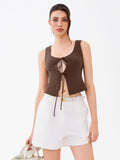 Tie-Front Crop Top