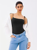 Shoulder Strap Bodysuit