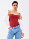 Shoulder Strap Bodysuit