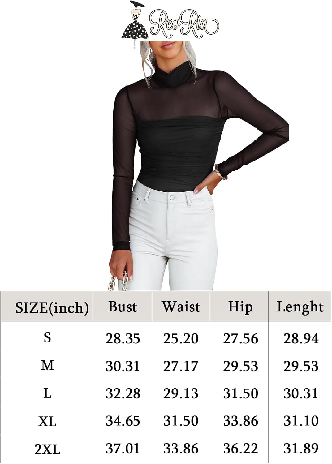 Veil of Night Turtleneck Top