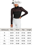 Veil of Night Turtleneck Top