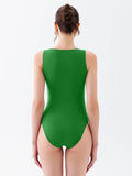 Asymmetrical Shoulder Strap Bodysuit