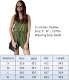 Summer Scoop Neck Short jumpsuit Rompers