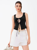 Tie-Front Crop Top