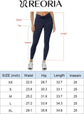 Workout Leggings for Women 25 Inches - High Waisted 7/8 Yoga Pants