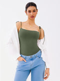 Shoulder Strap Bodysuit