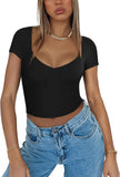 Mirage Siren V Neck Cropped Top