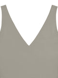 Plunge Deep V Neck Sleeveless V Backless Bodysuits Tops