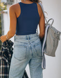 Sleeveless Halter Neck Tank Crop Tops