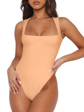 Fantasy Waves Square Neck Bodysuit